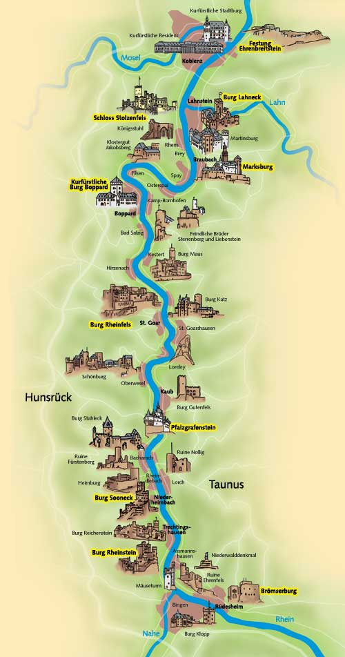 The Loreley am Rhine – California Globetrotter