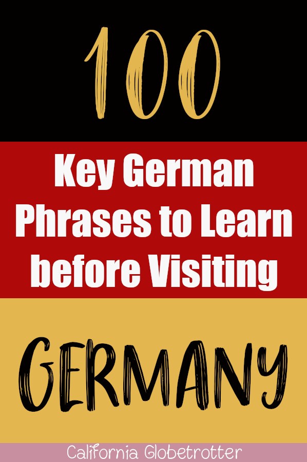 common german words in english that tourist should know