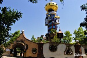 20 Pictures That Will Make You Want to Visit Bavaria NOW! - Abensberg & the Kuchlbauer Brewery's Hundertwasser Tower, Bavaria, Germany - California Globetrotter